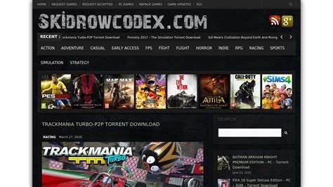 skidrow codex games torrent